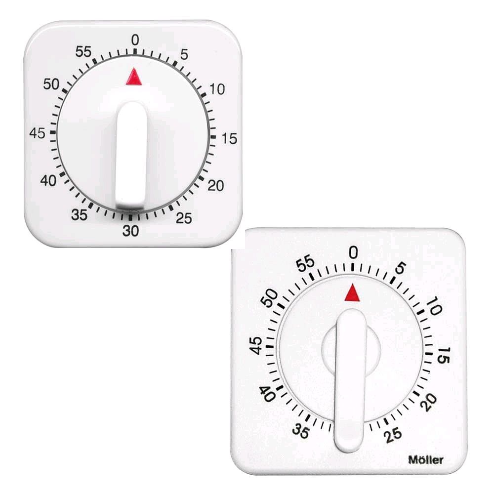 Ratiomed Laborwecker, Kurzzeitmesser, mechanisch, 60 Min., 2 Varianten