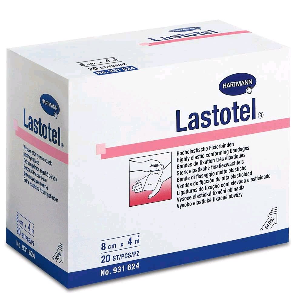 Hartmann Lasotel Fixierbinde, hochelastisch, aufgedruckte Packung