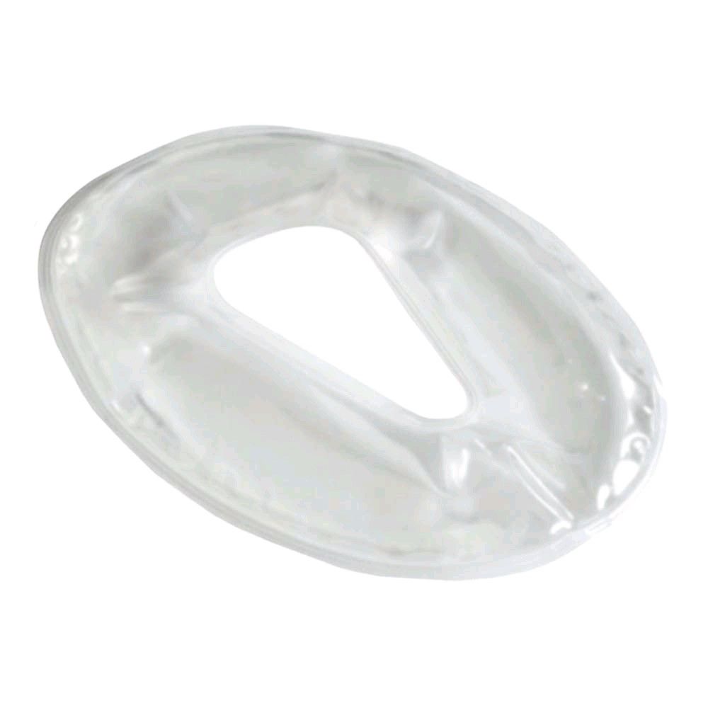 Transparentes Gelkissen mit Nasenausschnitt, oval, Pader Comfort+
