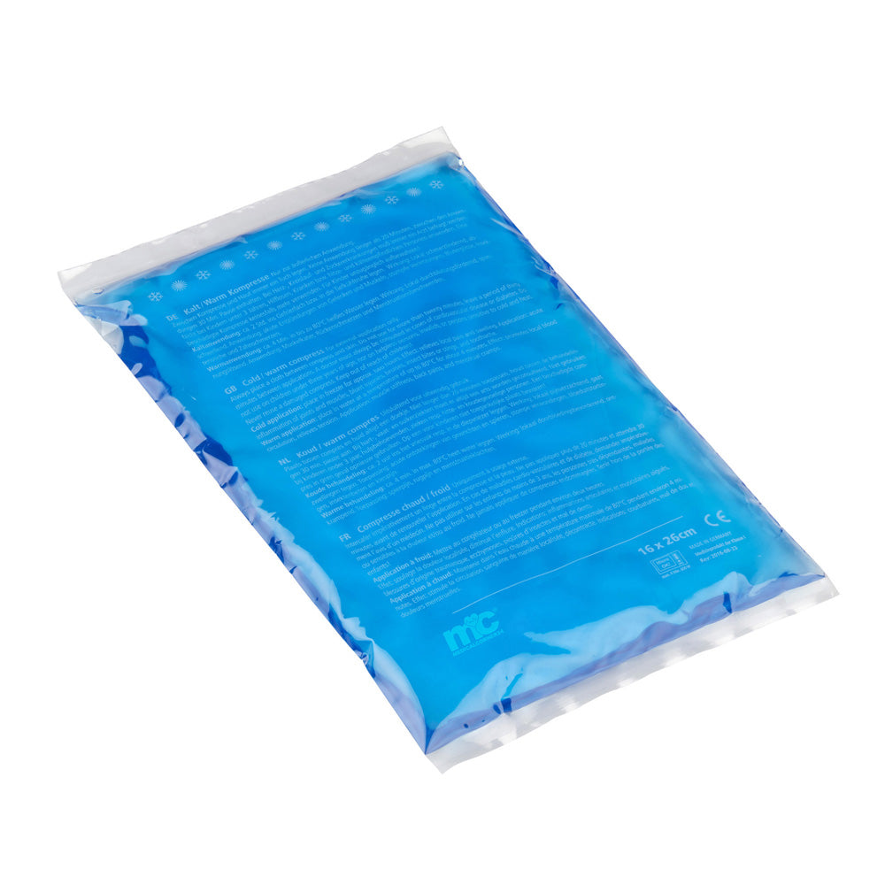Kalt-Warm-Gelkompresse, blau, rechteckiger Folienbeutel