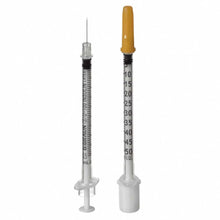Einmal-Insulinspritze Omnican 50 U-100 mit Kanüle und Skalierung
