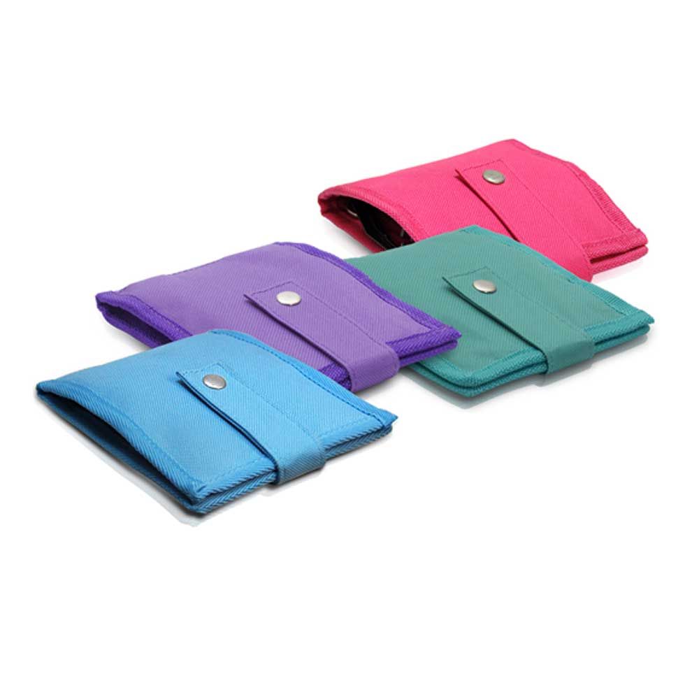Faltbarer Organizer für Krankenpflege KEEN-S, lila/pink/blau, mit Druckknopfverschluss