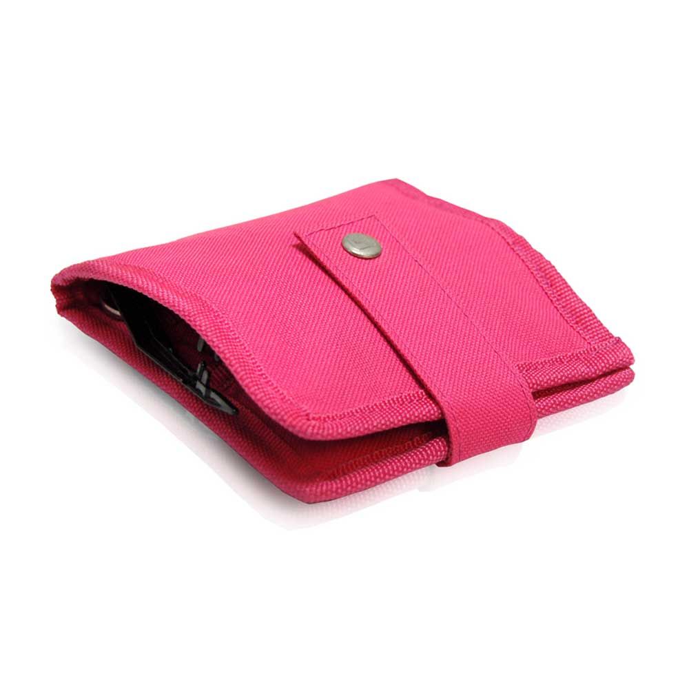 Faltbarer Organizer für Krankenpflege KEEN-S in Pink, mit Druckknopfverschluss