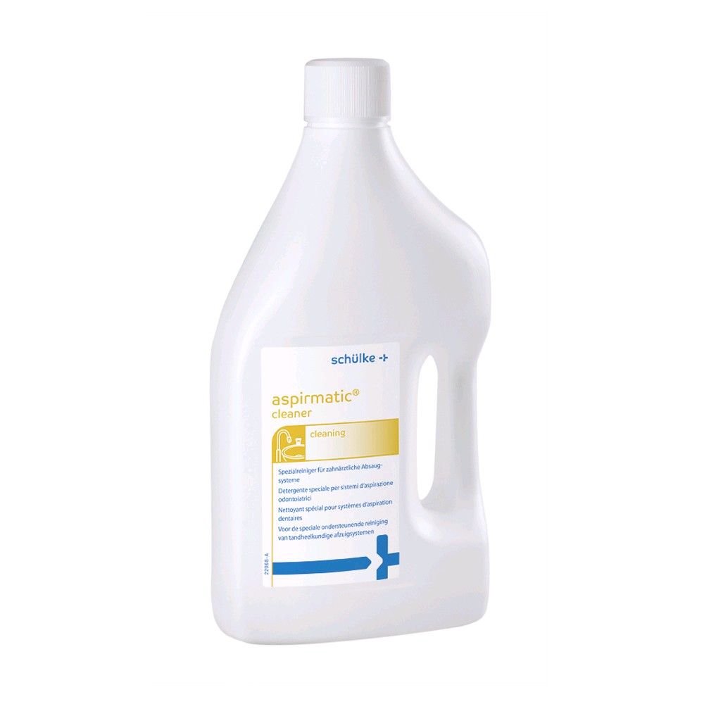 Schülke aspirmatic Instrumentenreiniger, weiße 2‑Liter-Flasche