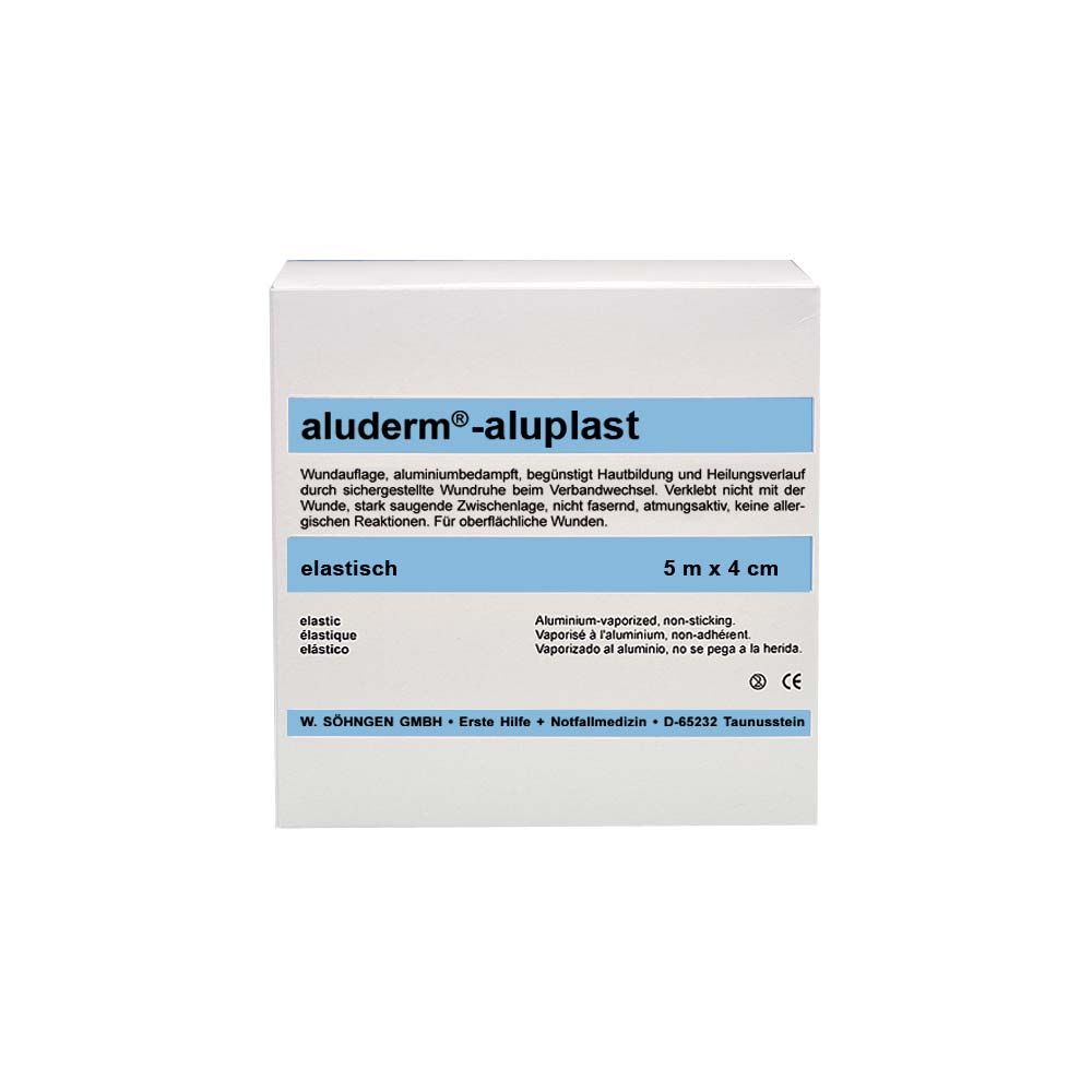 Elastischer Wundverband aluderm®-aluplast, 5 m x 4 cm