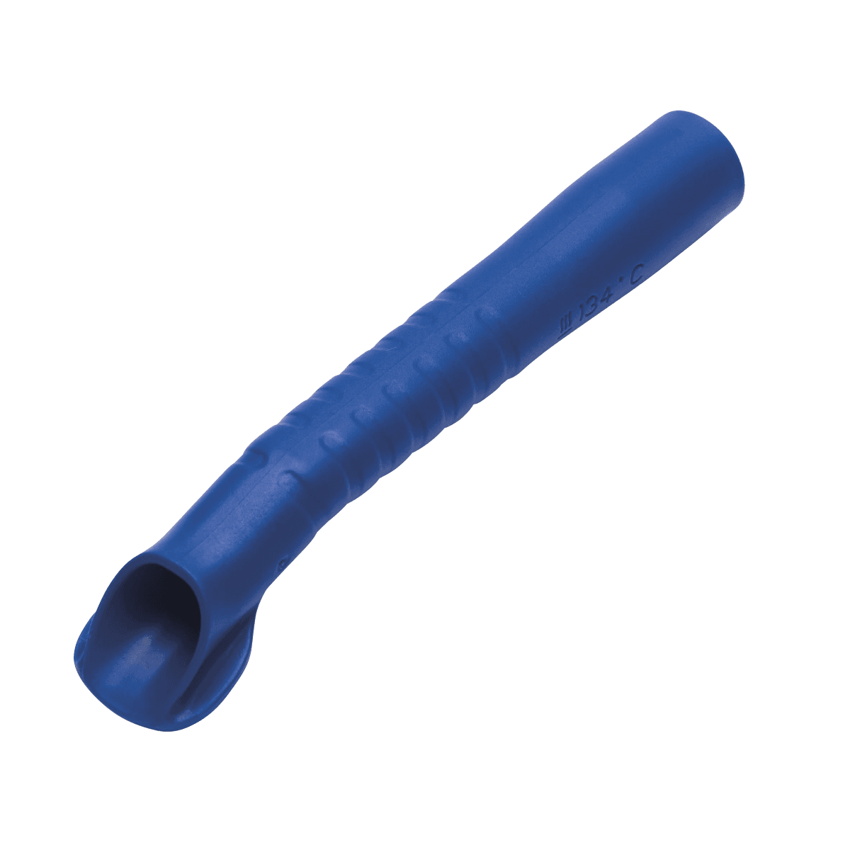 Universal-Absaugkanüle, 128 mm, blau, konisches Ende mit Saugöffnung