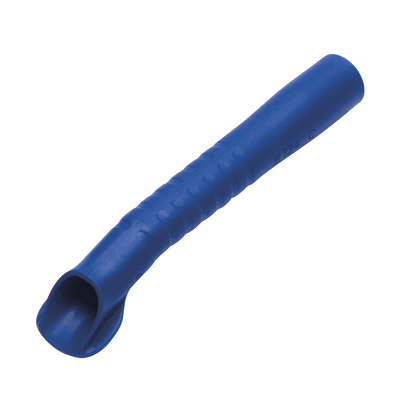 Universal-Absaugkanüle, 128 mm, blau, konisches Ende mit Saugöffnung