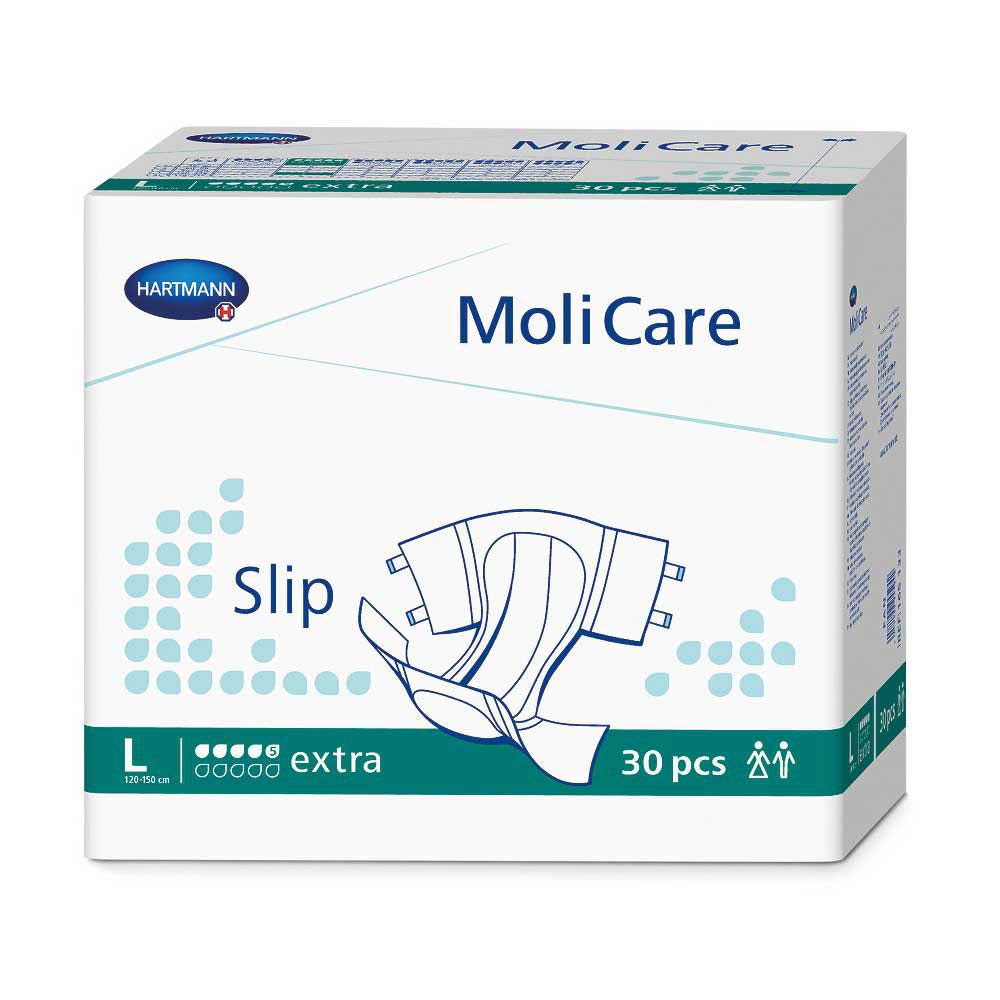 Inkontinenzslip-Box MoliCare Slip extra, Größe L, 30 Stück