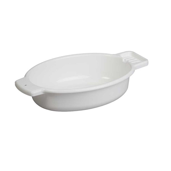 Behrend wash basin, soap tray, oval, 5 liter, 45x30x10cm, colors
