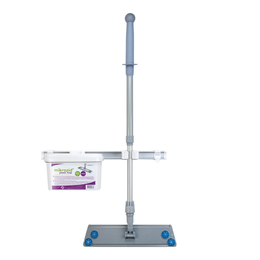 Mikrozid® Power-Mop mit Wandhalterung und Wischgestell, inkl. Eimer