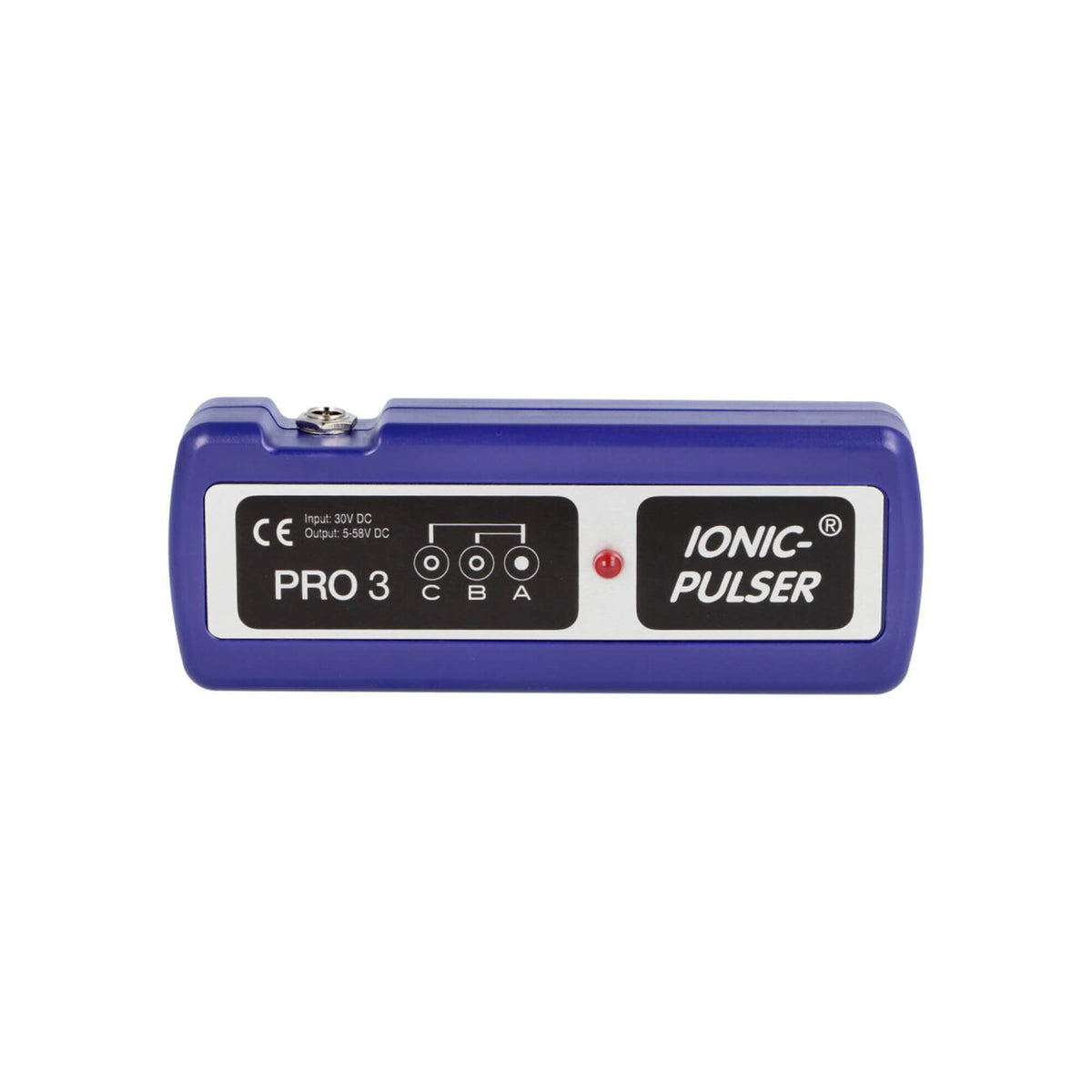 Elektrolysegerät Medionic Ionic-Pulser® PRO3, blaues Gehäuse mit Bedienfeld