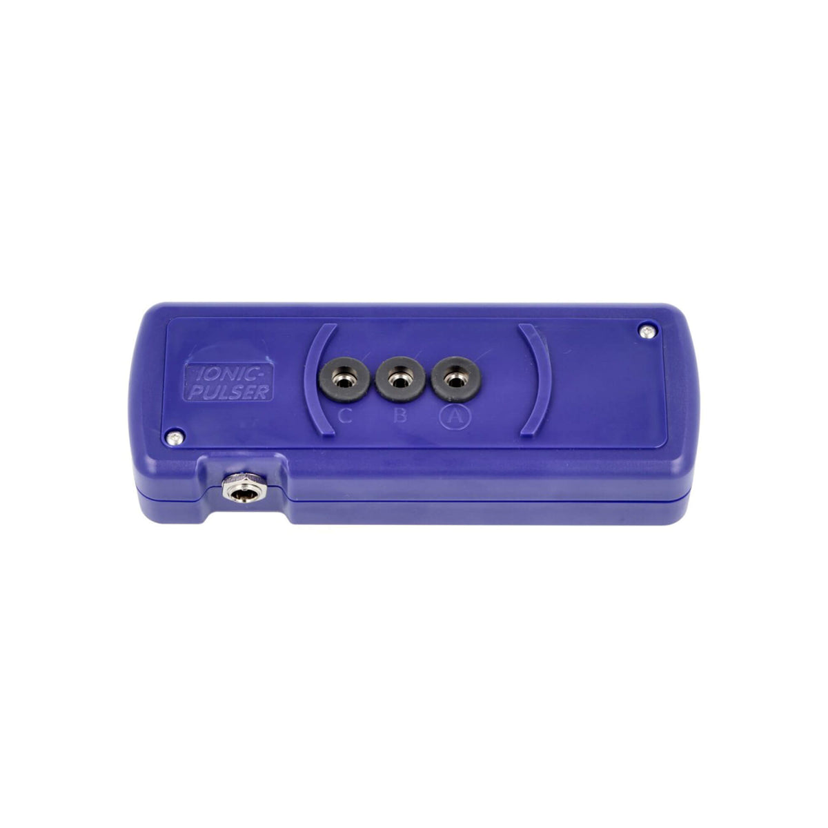 Elektrolysegerät Medionic Ionic-Pulser® PRO3, Rückseite mit vier Anschlussbuchsen