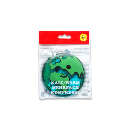 Kinder-Kalt-Warm-Kompressenpackung mit grünem Meerestier-Motiv, WUNDmed®
