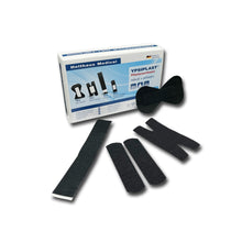 Holthaus Medical YPSIPLAST® Pflastersortiment: schwarze Stoffpflaster, mit Box, 50-teilig