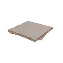Ungebleichte Zelstoffwatte, gefaltete Lage, 20×30 cm, hellbeige