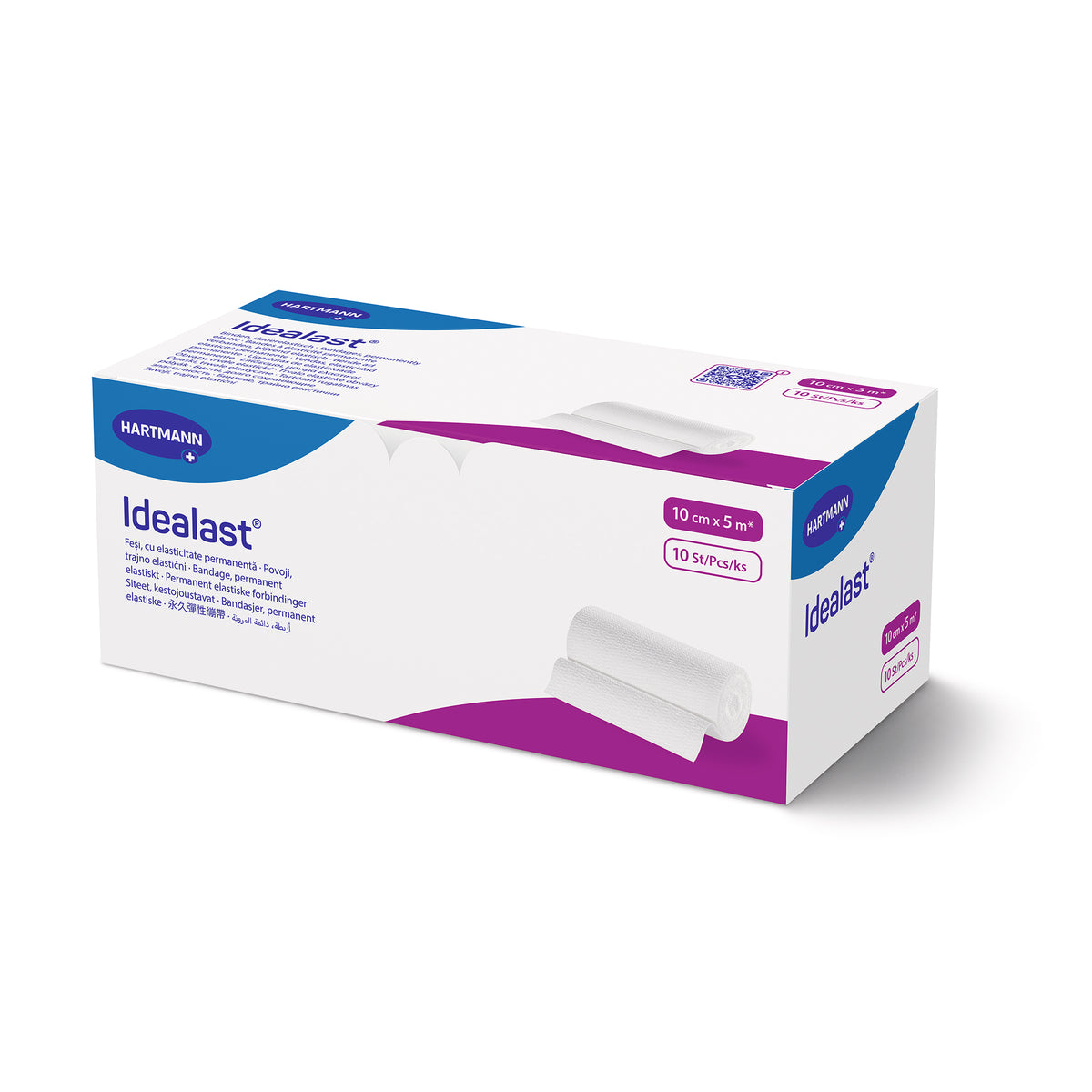 Hartmann Idealast® Binde-Verpackung mit Größenangabe 10 cm x 5 m