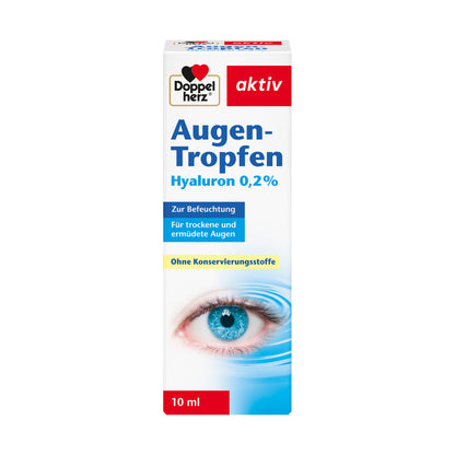 Doppelherz aktiv Augen-Tropfen, Hyaluron 0,2% (10 ml)
