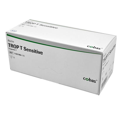 Roche Schnelltest-Box Tropt T Sensitive mit cobas-Logo, 10 Tests