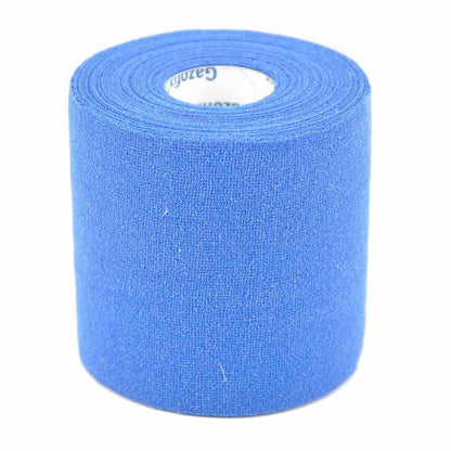 Rolle elastische Fixierbinde, blau, ohne Verpackung