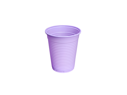 Euronda Monoart Einwegbecher, 180 ml, lila