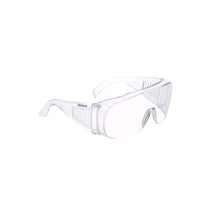 Euronda Monoart Schutzbrille Light für Brillenträger, transparente Schutzbrille mit Bügeln