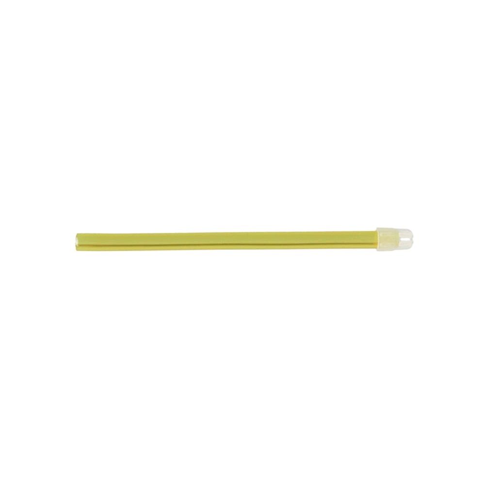 Speichelsauger mit loser Kappe, 15 cm, hellgelb