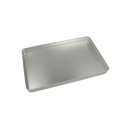 Aluminium-Deckel für Normtray von Euronda, ungelocht mit Rand