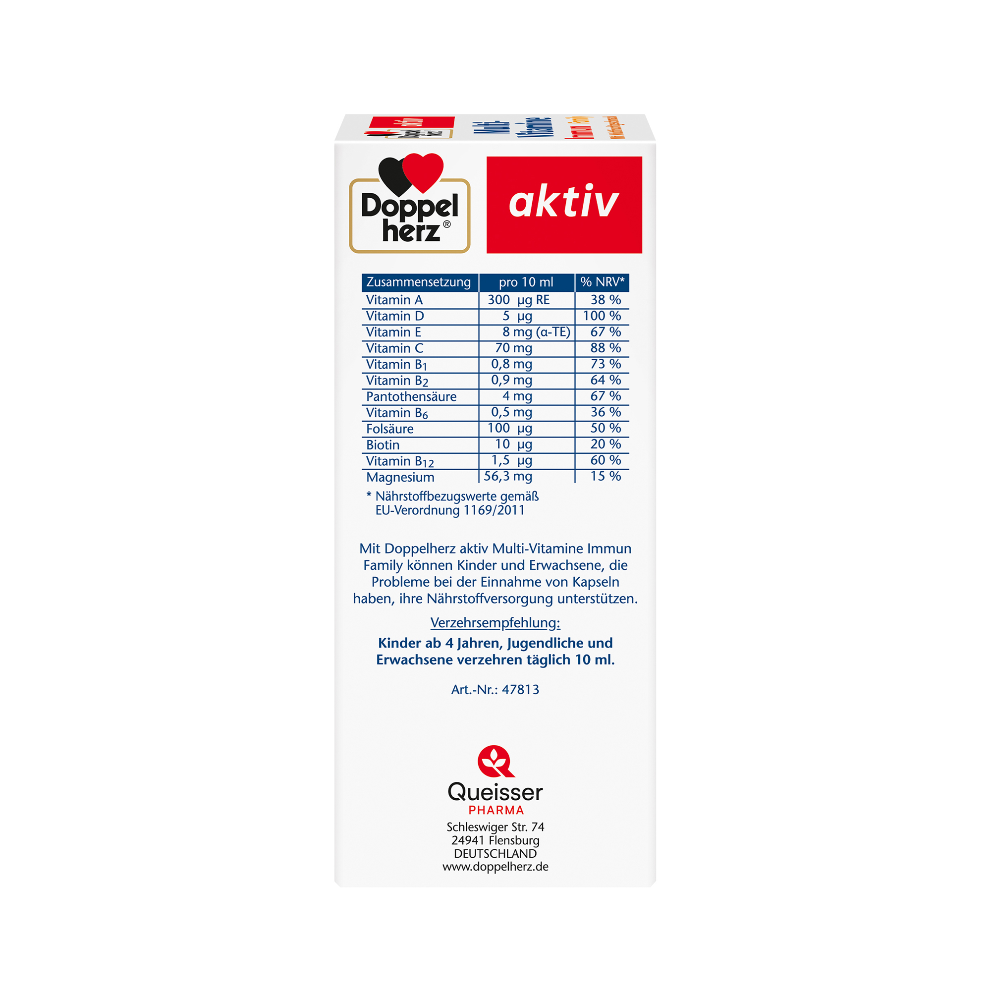 Doppelherz aktiv Multi-Vitamine Immun Family, 250ml