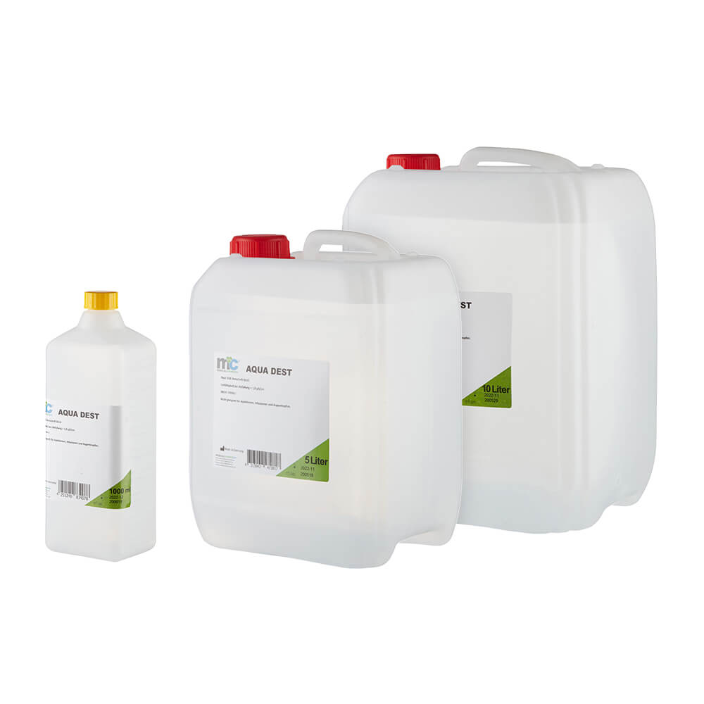 BioFair 10 Liter Kanister Destilliertes/demineralisiertes Wasser