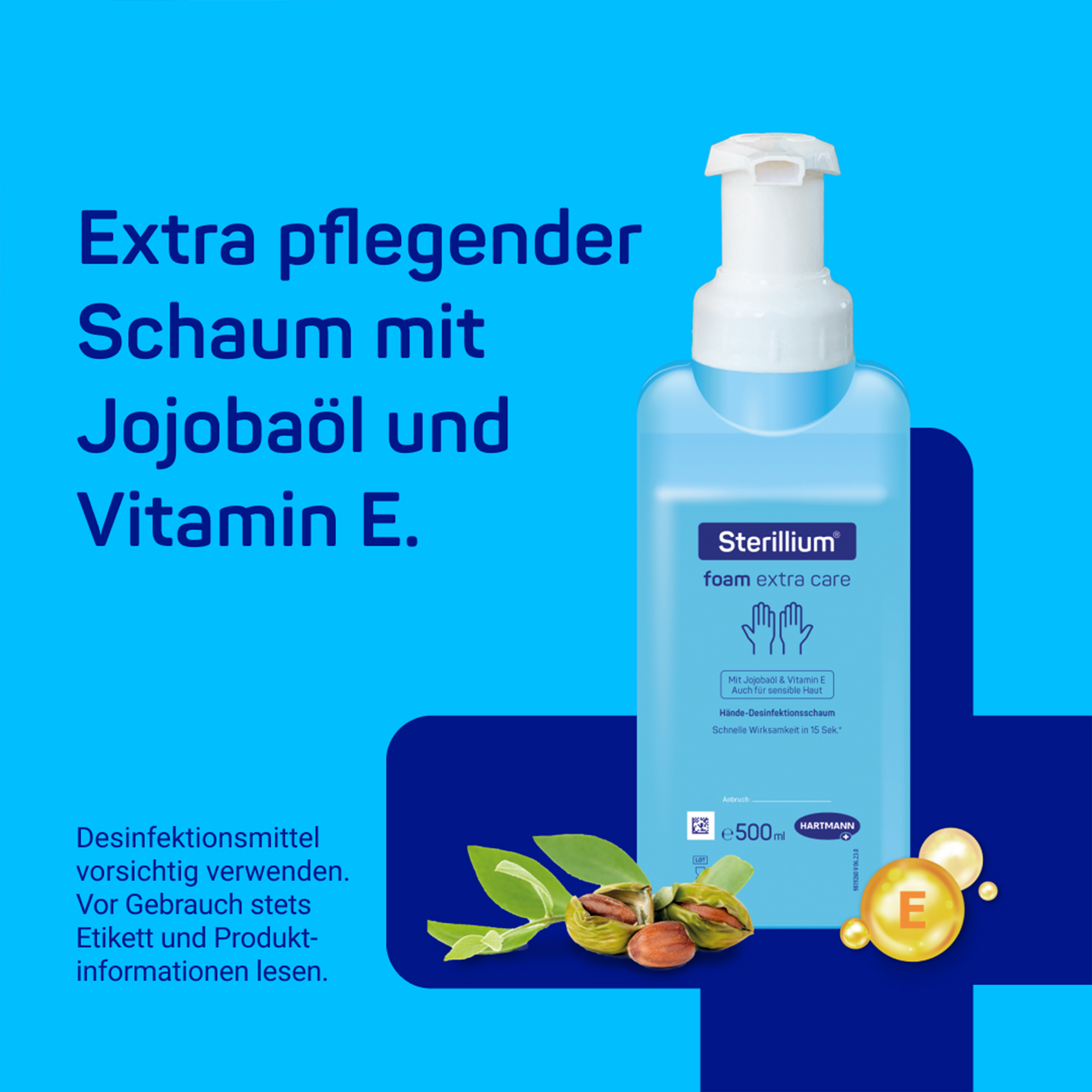 Hartmann Sterillium® foam extra care, Händedesinfektionsschaum