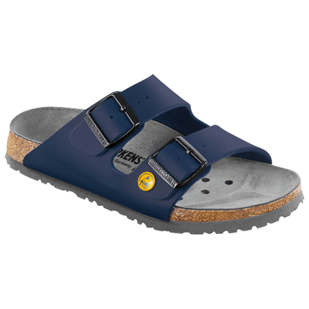 Arizona ESD Antistatisch, Birkenstock, blau, Schmal, Gr. 47